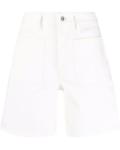 Jil Sander Denim Trouser 22 Shorts - New White Denim Washed - Natural