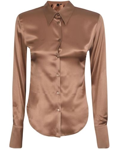 Pinko Shirts Beige - Brown