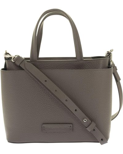 Fabiana Filippi Leather Handbag - Grey
