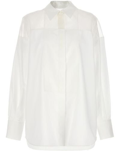 Helmut Lang Tuxedo Shirt, Blouse - White