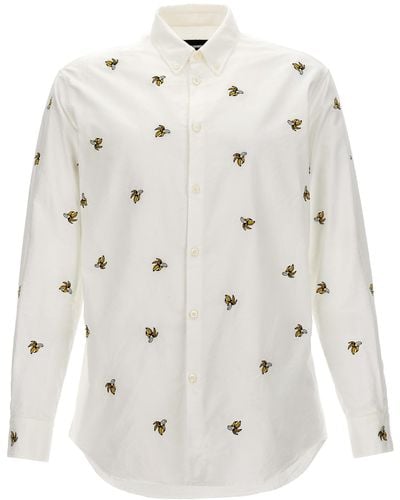 DSquared² 'Fruit Embroidery' Shirt - Natural
