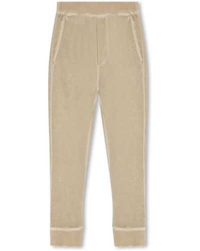 DSquared² Sweatpants With Logo - Natural