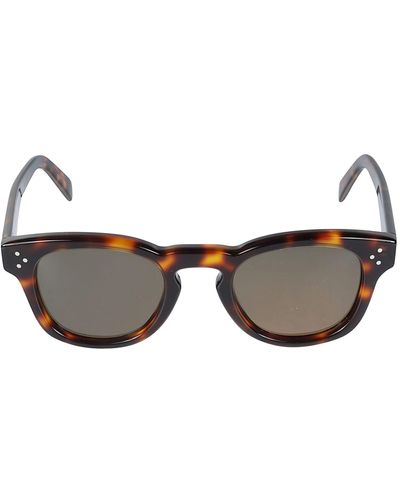 Celine Cat-Eye Square Sunglasses - Brown