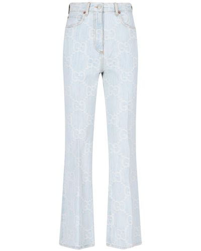Gucci And California Jeans - White