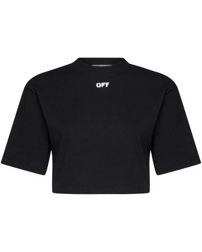 Dolce & Gabbana Off White T-shirts And Polos Black