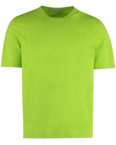 Piacenza Cashmere Cotton T-shirt - Green