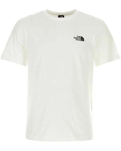 The North Face Cotton Blend T-Shirt - White