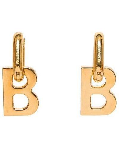 B chain xs earrings  Balenciaga  Men  Luisaviaroma