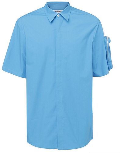 Ambush Pocket Short-Sleeved Shirt - Blue