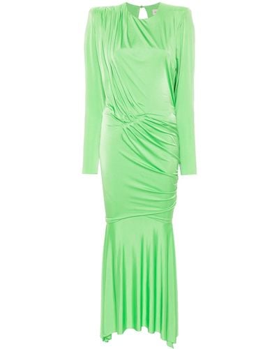 Alexandre Vauthier Stretch-Design Dress - Green
