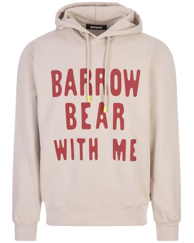 Barrow Dove Bear With Me Hoodie - Pink