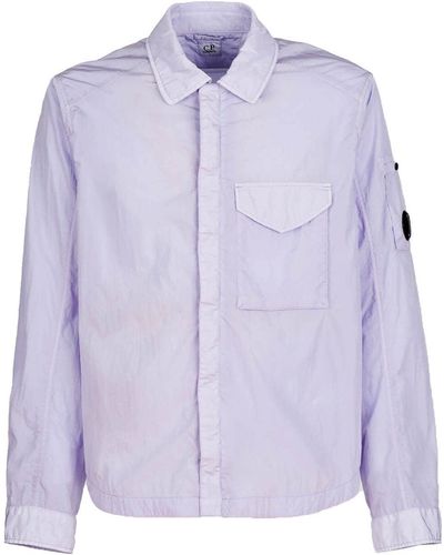 C.P. Company Chrome-r Lilac Overshirt - Purple