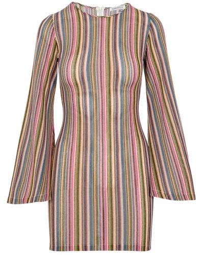 Amotea Courmayeur Dress Short In Jersey - Multicolor