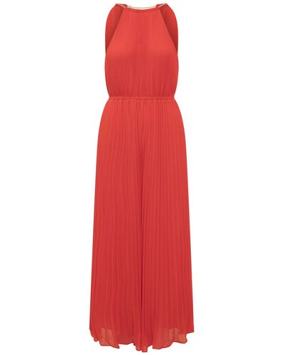 Michael Kors Michael Full Suit Dress - Red