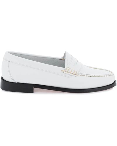 G.H. Bass & Co. Weejuns Penny Loafers - White