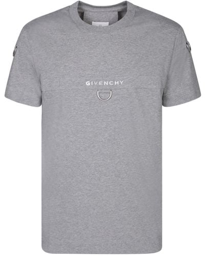 Givenchy T-Shirt With Logo - Gray