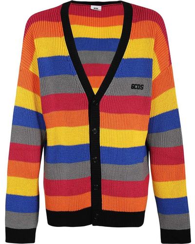 Gcds Wool Cardigan - Multicolor