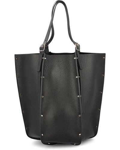 Chloé Carmela Large Tote Bag - Black