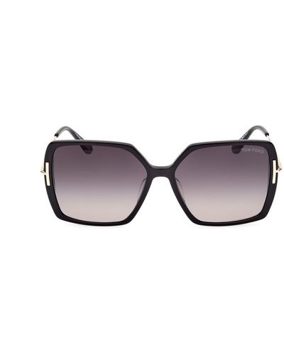 Tom Ford Square Frame Sunglasses - Black