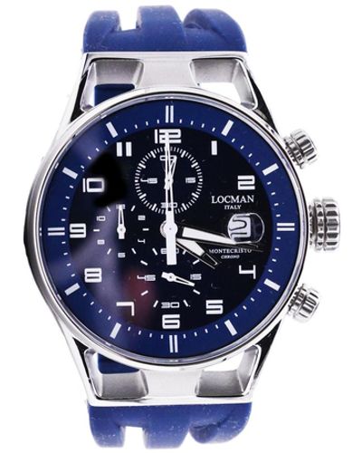 LOCMAN Orologio Cronografo Uomomontecristo Watches - Blue