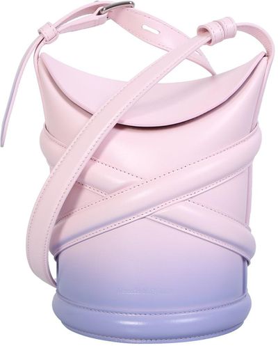 Alexander McQueen The Curve Lillac Bag - Pink