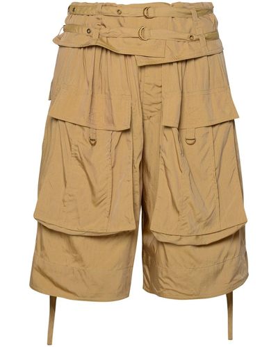 Isabel Marant Belted Shorts - Natural