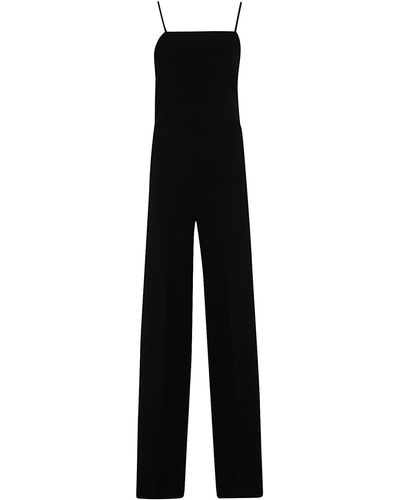 Max Mara "elvy Wide-leg Jumpsuit - Black
