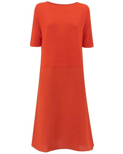 Le Tricot Perugia Dress - Red