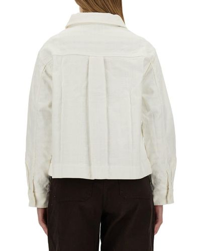 Saint James Shirt Jacket - White