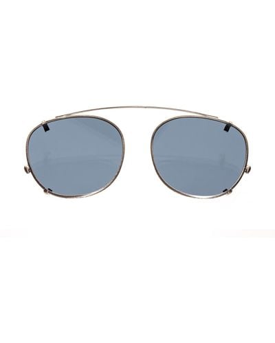 Masunaga Gms-07 Clip 12 Sunglasses - Blue