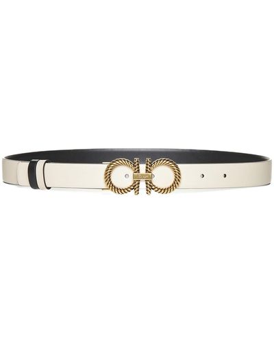 Ferragamo Belts - White