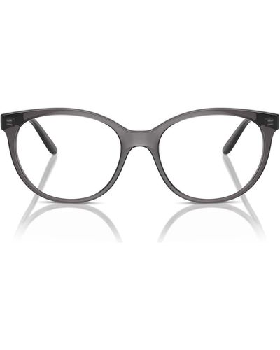 Vogue Eyewear Vo5552 Transparent Dark Glasses - White