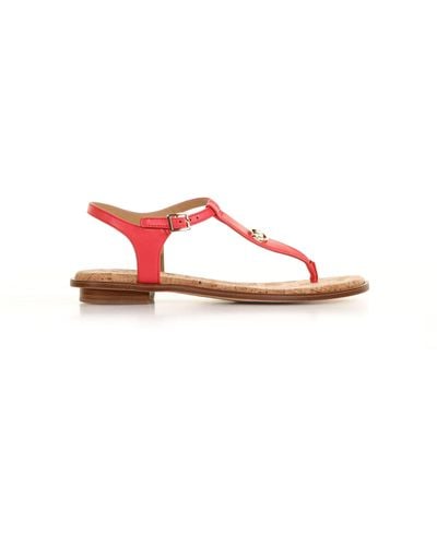 Michael Kors Flip Flop Sandal With Logo - Pink