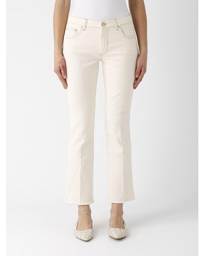 Fay Denim. Cropped F.Do 21 Jeans - White