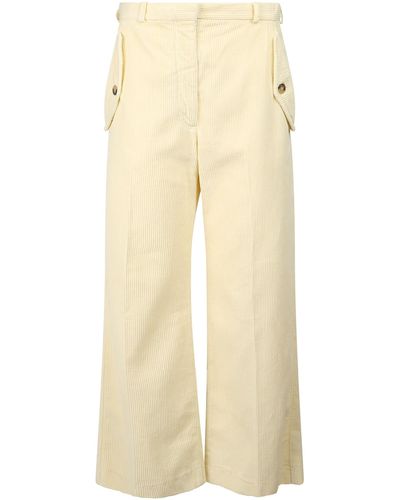 KENZO Cotton Pants - Natural