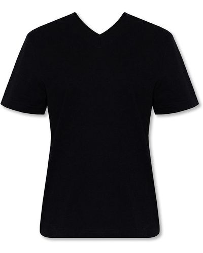 Bottega Veneta Cotton T-Shirt - Black