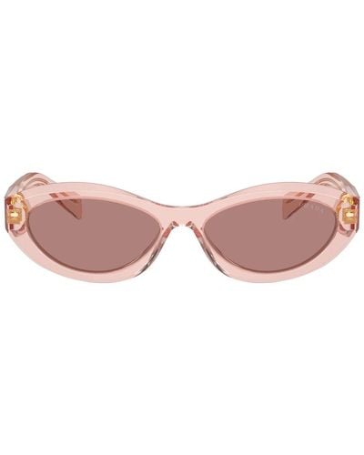 Prada Pr26Zs Symbole 19Q10D Rosa Sunglasses - Pink