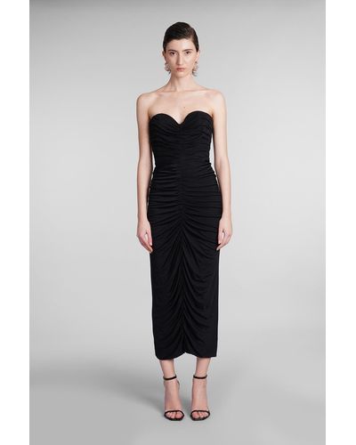 Costarellos Aveline Dress In Black Silk