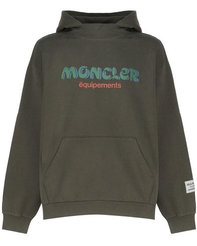 Moncler Genius Moncler X Salehe Bembury Logo Hoodie - Green