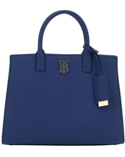 Burberry Frances Handbag - Blue