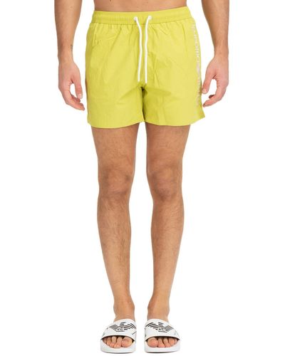 Emporio Armani Swim Shorts - Yellow