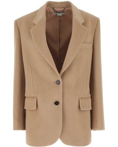 Stella McCartney Jackets And Vests - Brown