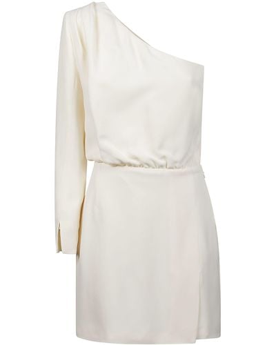 FEDERICA TOSI One-Shoulder Mini Dress - White