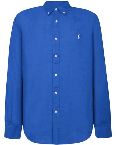 Polo Ralph Lauren Light Linen Shirt - Blue
