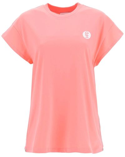 Honey Fucking Dijon Logo Print T-shirt - Pink