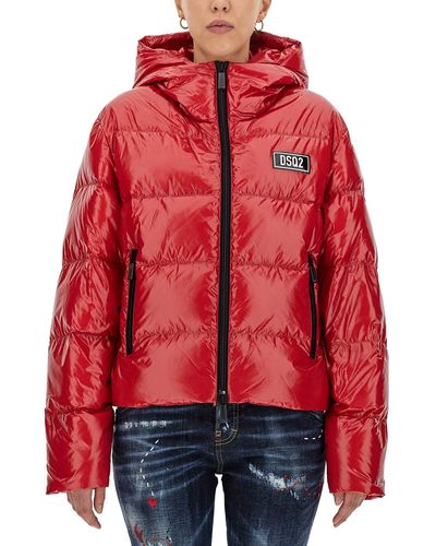DSquared² Feather-down Jacket - Red