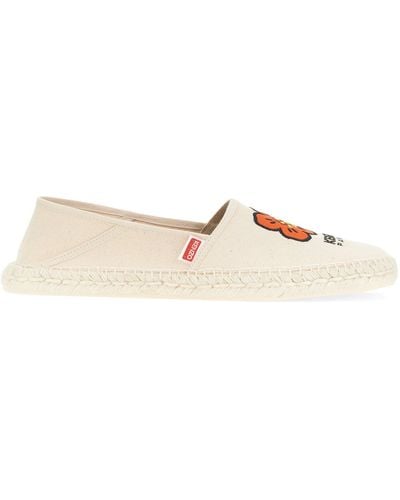 KENZO Espadrille With Logo - Natural