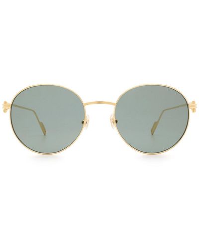 Cartier Round Frame Sunglasses - Grey