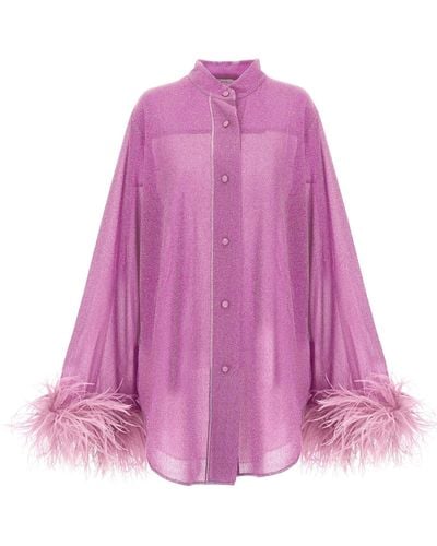 Oséree 'Lumiere Plumage' Shirt - Pink