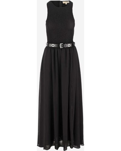 MICHAEL Michael Kors Georgette Dress - Black